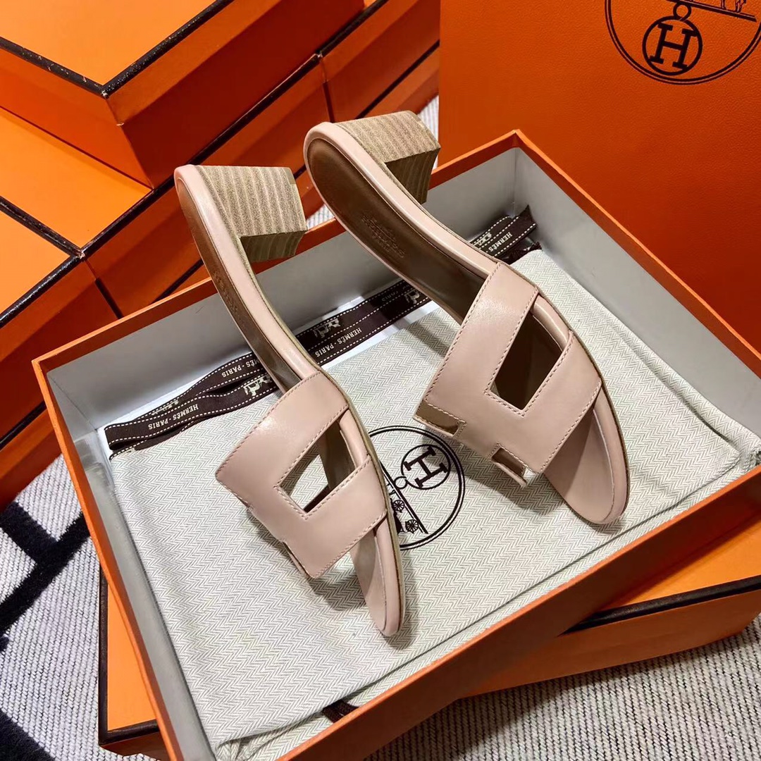 에르메스 올수공 오아시스 슬리퍼 샌들 스위프트 24